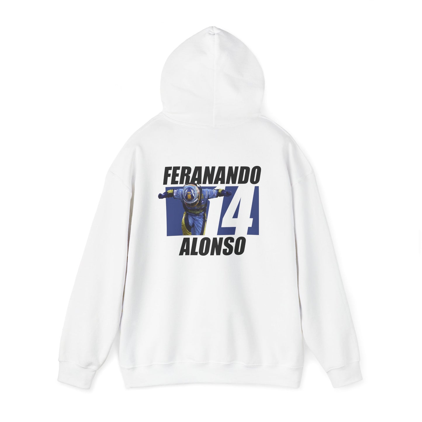 Fernando Alonso Retro Graphic Hoodie