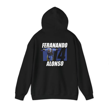 Fernando Alonso Retro Graphic Hoodie